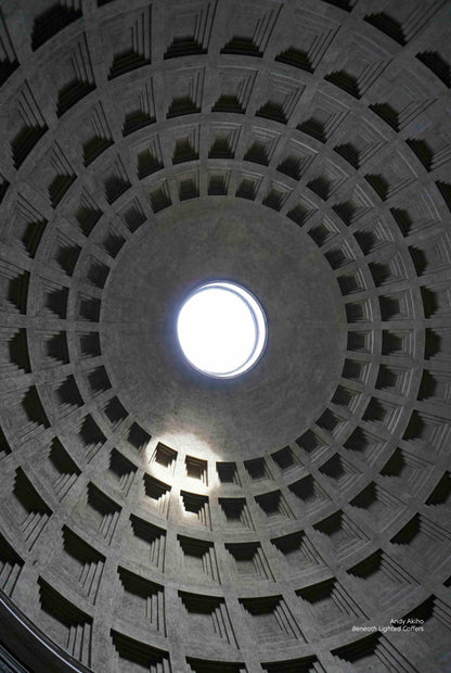 Beneath Lighted Coffers