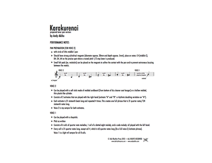 Karakurenai | Crimson